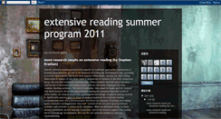 Desktop Screenshot of extensivereadingntit.blogspot.com