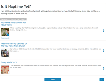 Tablet Screenshot of isitnaptimeyet-liz.blogspot.com