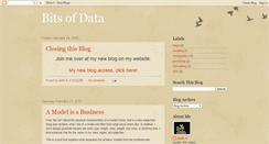 Desktop Screenshot of bitsofdata.blogspot.com