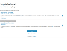 Tablet Screenshot of kepalabatasnet.blogspot.com