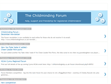 Tablet Screenshot of childmindingforum.blogspot.com
