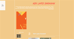 Desktop Screenshot of lapis-sarawak.blogspot.com