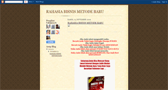 Desktop Screenshot of bisnismetodebaru.blogspot.com