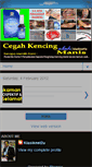 Mobile Screenshot of cegahkencingmanis.blogspot.com