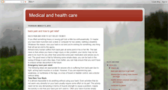 Desktop Screenshot of medical-health-tips.blogspot.com