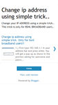 Mobile Screenshot of ip-address-hack.blogspot.com