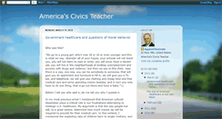 Desktop Screenshot of americascivicsteacher.blogspot.com