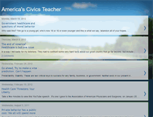 Tablet Screenshot of americascivicsteacher.blogspot.com