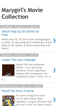 Mobile Screenshot of maryagirl-movies.blogspot.com