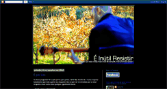 Desktop Screenshot of einutilresistir.blogspot.com