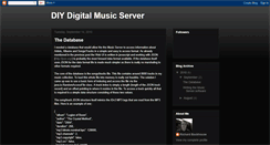 Desktop Screenshot of diymusicserver.blogspot.com