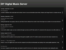 Tablet Screenshot of diymusicserver.blogspot.com