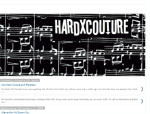 Tablet Screenshot of hardxcouture.blogspot.com