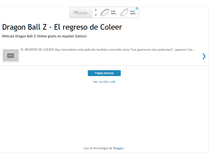 Tablet Screenshot of dbz-el-regreso-de-cooler.blogspot.com