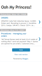 Mobile Screenshot of ooh-my-princess-procedure.blogspot.com