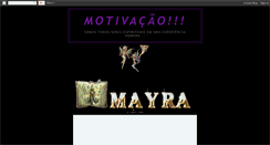 Desktop Screenshot of mayrafranzin.blogspot.com