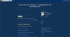 Desktop Screenshot of cultivo-vieiras.blogspot.com
