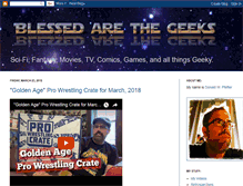 Tablet Screenshot of blessedarethegeeks.blogspot.com
