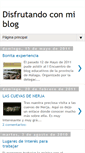 Mobile Screenshot of disfrutandoconmiblog.blogspot.com