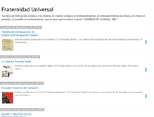 Tablet Screenshot of fraternidaduniversal.blogspot.com