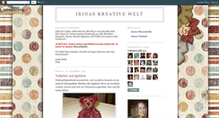 Desktop Screenshot of irinaskreativewelt.blogspot.com