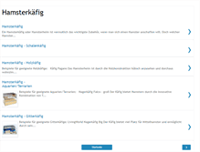 Tablet Screenshot of hamster-kaefig.blogspot.com
