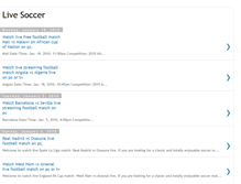 Tablet Screenshot of livedtreamingsocceronpc.blogspot.com
