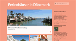 Desktop Screenshot of feriehus-danmark.blogspot.com