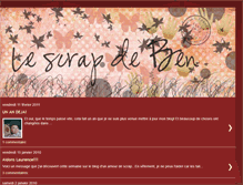 Tablet Screenshot of le-scrap-de-ben.blogspot.com