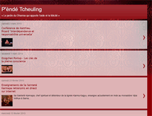 Tablet Screenshot of pendetcheuling.blogspot.com