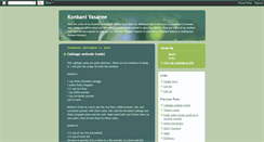 Desktop Screenshot of konkanivasaree.blogspot.com