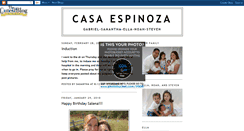 Desktop Screenshot of casaespinoza.blogspot.com