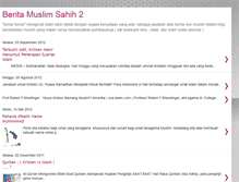 Tablet Screenshot of berita-muslim-sahih-2.blogspot.com