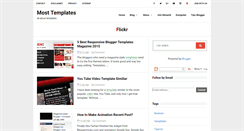 Desktop Screenshot of most-templates.blogspot.com