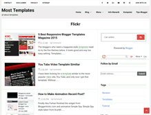 Tablet Screenshot of most-templates.blogspot.com