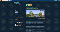 Desktop Screenshot of otahuhuanthology.blogspot.com