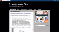 Desktop Screenshot of investigoenred.blogspot.com