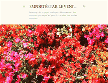 Tablet Screenshot of emporteparlevent.blogspot.com