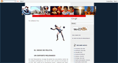 Desktop Screenshot of eljuegodepelota.blogspot.com