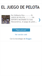 Mobile Screenshot of eljuegodepelota.blogspot.com