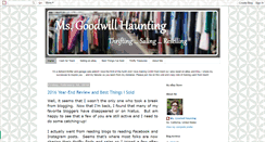 Desktop Screenshot of goodwillhaunting.blogspot.com