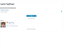Tablet Screenshot of larinsullivan.blogspot.com