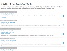 Tablet Screenshot of knightsofthebreakfasttable.blogspot.com