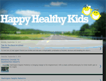 Tablet Screenshot of happyhealthykidz.blogspot.com