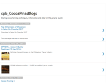 Tablet Screenshot of cocoaphilippinesblog.blogspot.com