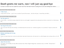 Tablet Screenshot of deathgreetsmewarmnowiwilljust.blogspot.com