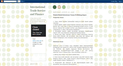 Desktop Screenshot of itserviceandfinance.blogspot.com