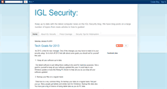 Desktop Screenshot of igl-security.blogspot.com