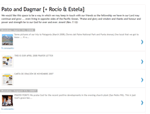 Tablet Screenshot of pato-dagmar.blogspot.com