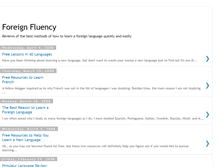 Tablet Screenshot of foreignfluency.blogspot.com